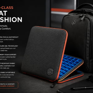 1. ComfyRide™ Gel Seat Cushion