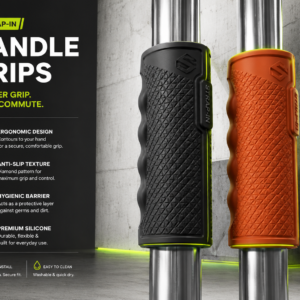 Strap-In™ Silicone Handle Grip