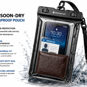 3. Monsoon-Dry™ Waterproof Pouch
